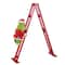 Mr. Christmas 17" Animated Ladder Climbing Grinch